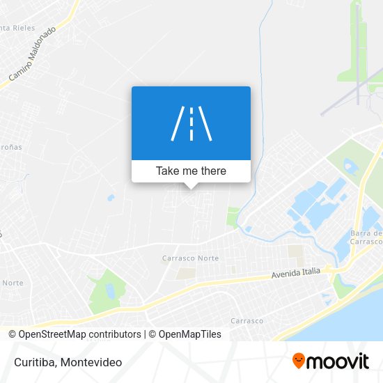 Curitiba map