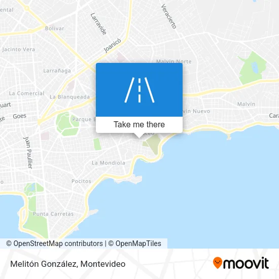 Mapa de Melitón González