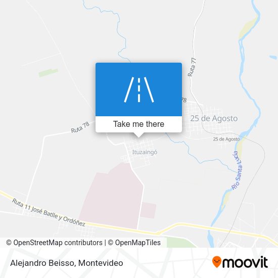 Mapa de Alejandro Beisso