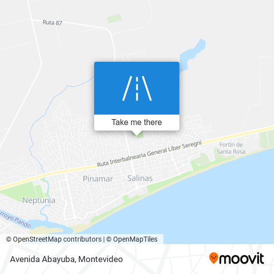 Avenida Abayuba map