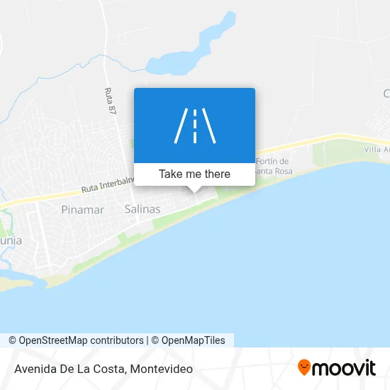 Avenida De La Costa map