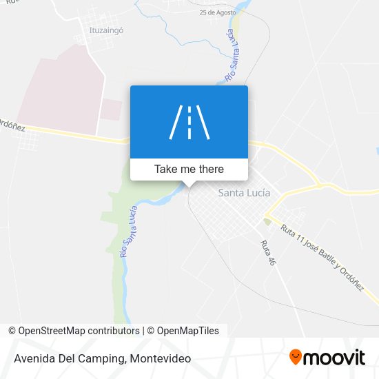 Mapa de Avenida Del Camping