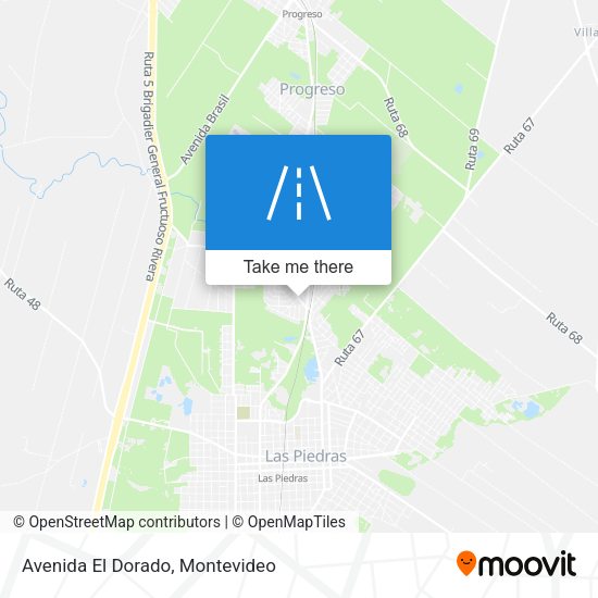 Mapa de Avenida El Dorado