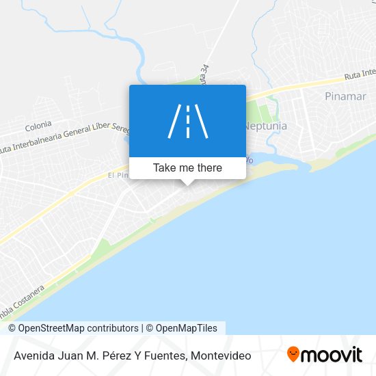 Avenida Juan M. Pérez Y Fuentes map