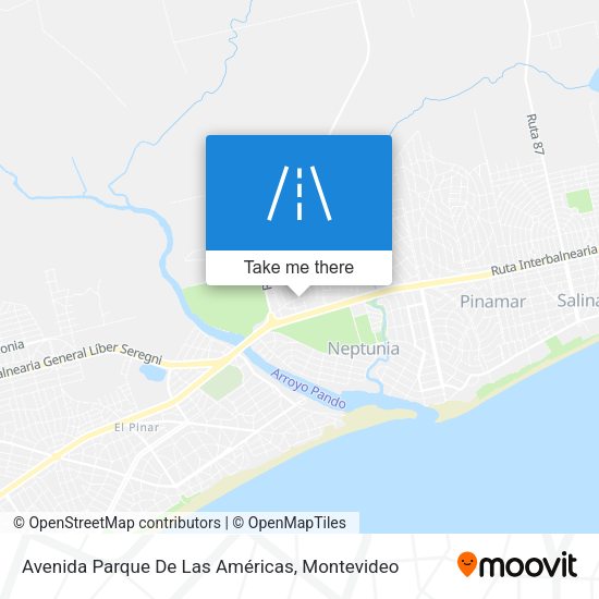 Avenida Parque De Las Américas map