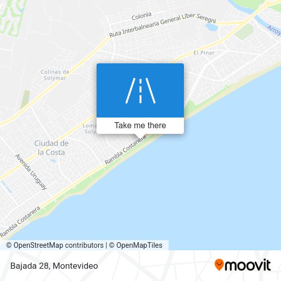 Bajada 28 map