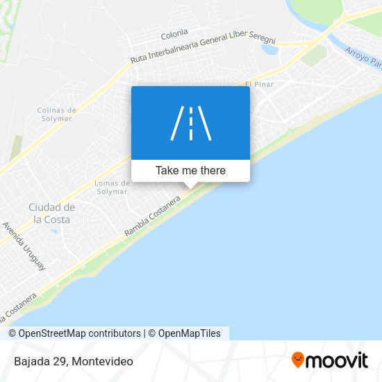 Mapa de Bajada 29