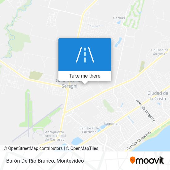 Barón De Rio Branco map
