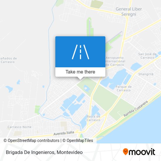 Mapa de Brigada De Ingenieros