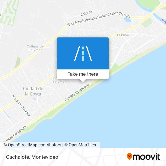 Cachalote map