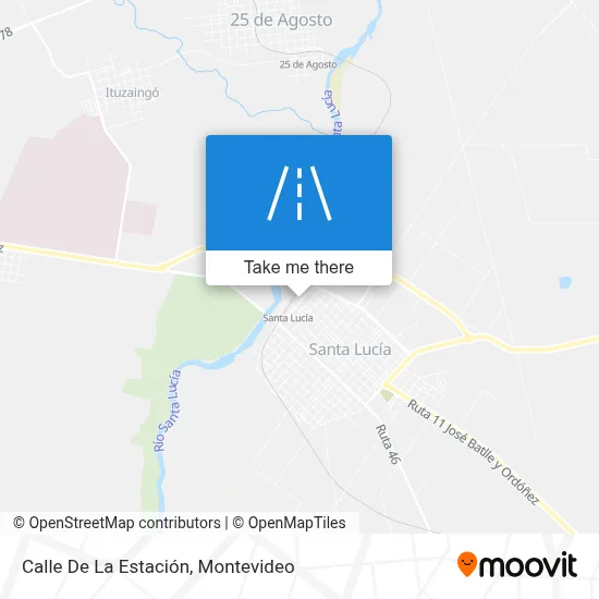 Calle De La Estación map