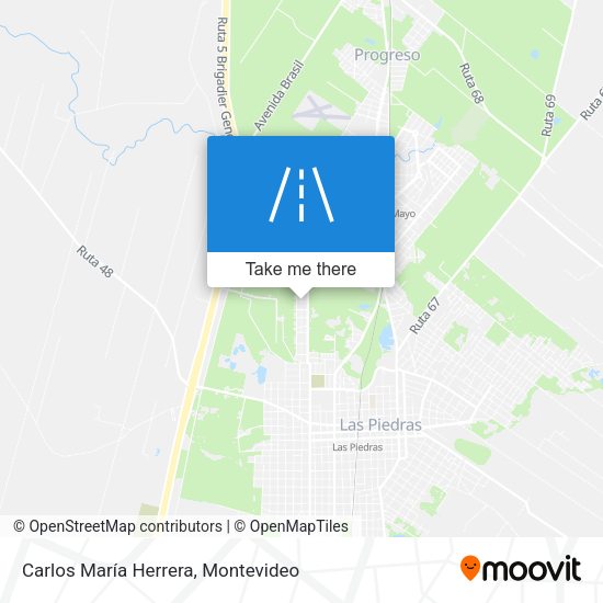 Carlos María Herrera map