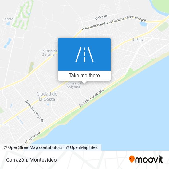Carrazón map