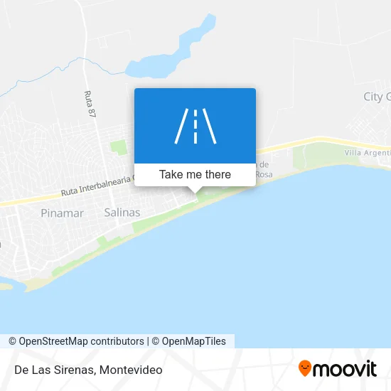 De Las Sirenas map
