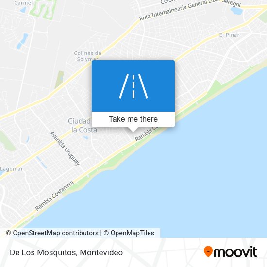 Mapa de De Los Mosquitos