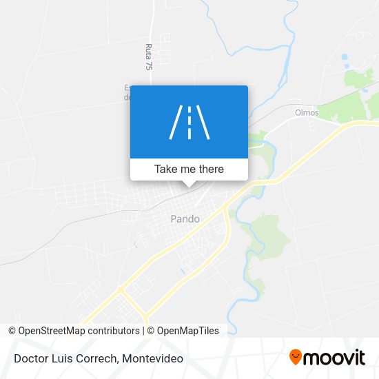 Doctor Luis Correch map