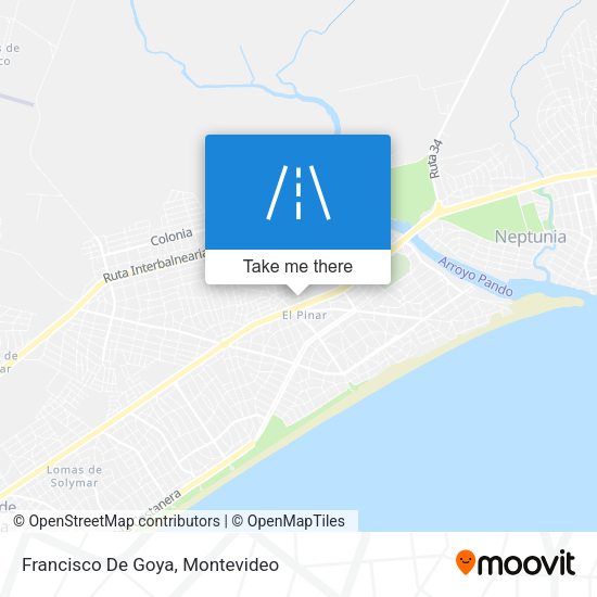 Francisco De Goya map