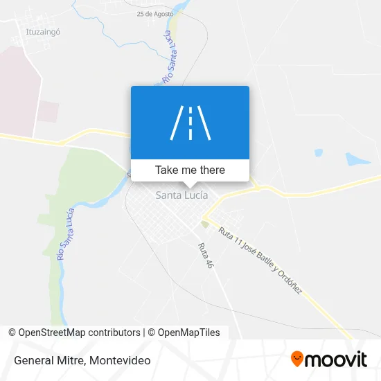 General Mitre map