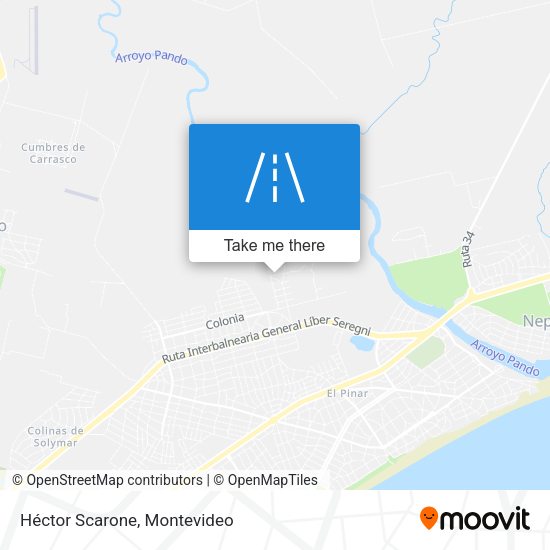 Mapa de Héctor Scarone