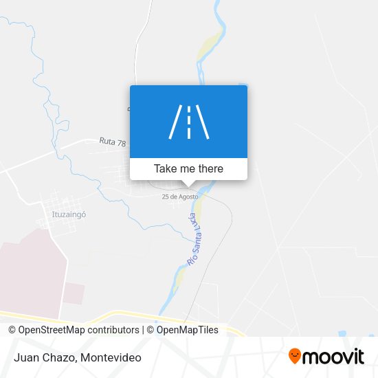 Juan Chazo map
