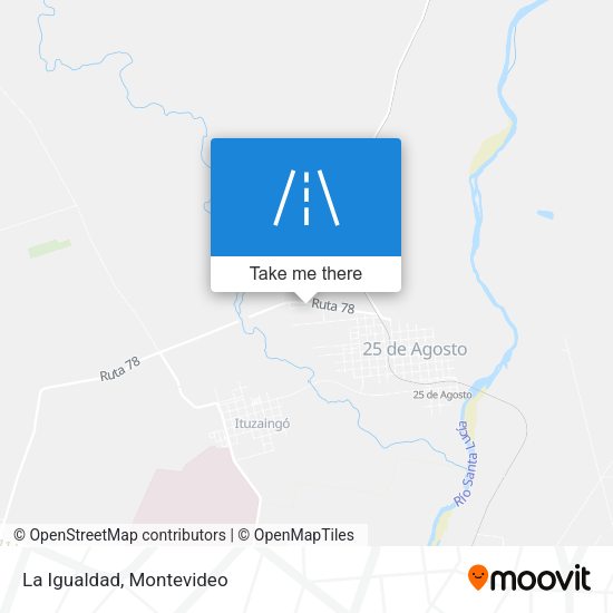 Mapa de La Igualdad