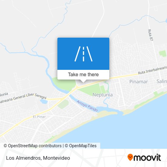 Mapa de Los Almendros