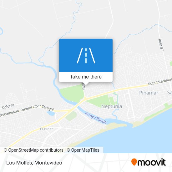 Mapa de Los Molles