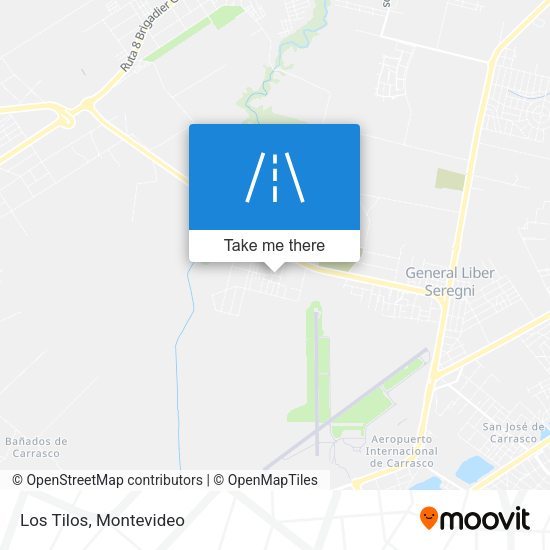 Mapa de Los Tilos
