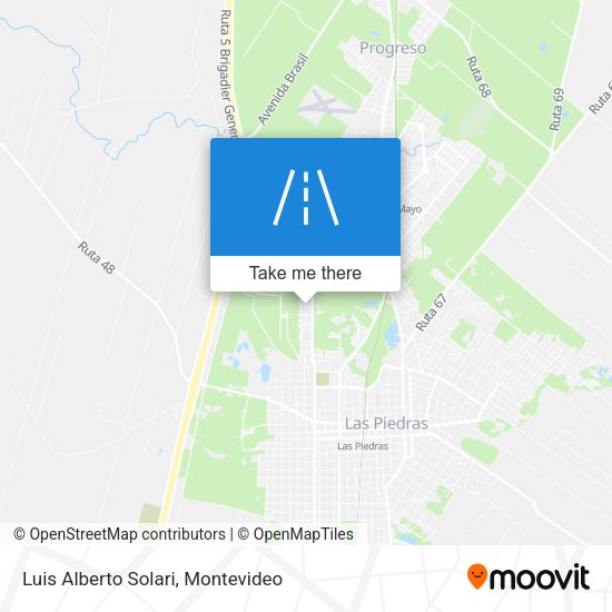 Luis Alberto Solari map