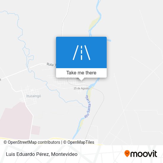 Luis Eduardo Pérez map
