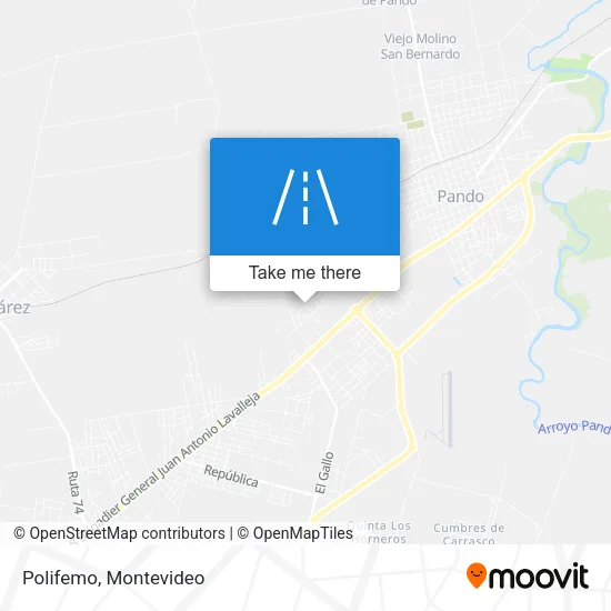 Polifemo map