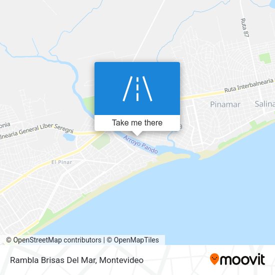 Rambla Brisas Del Mar map