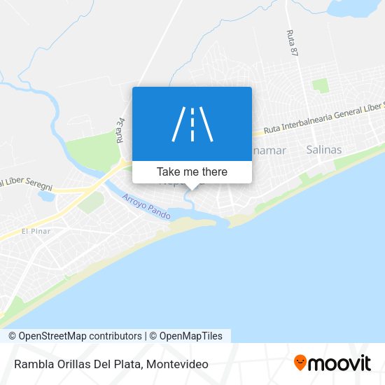 Mapa de Rambla Orillas Del Plata