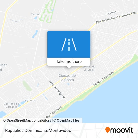 República Dominicana map