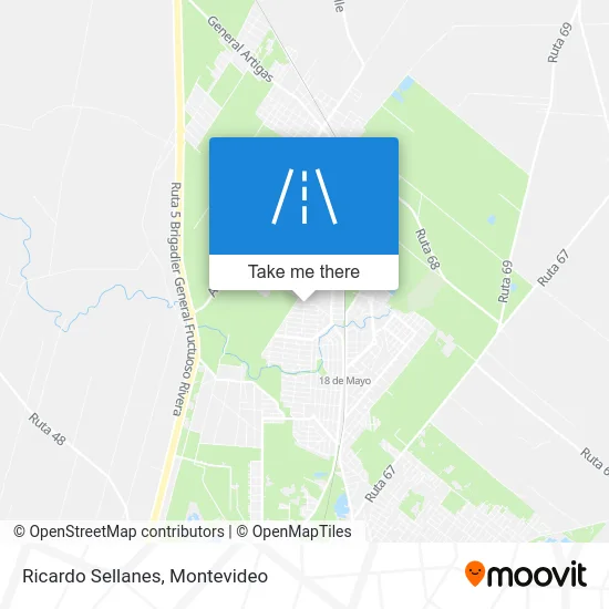 Ricardo Sellanes map