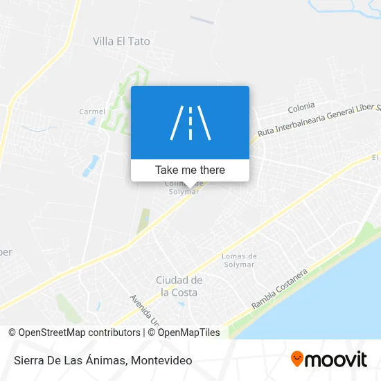 Sierra De Las Ánimas map