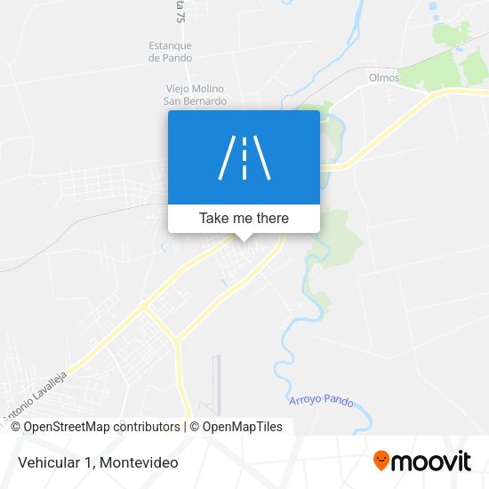 Vehicular 1 map