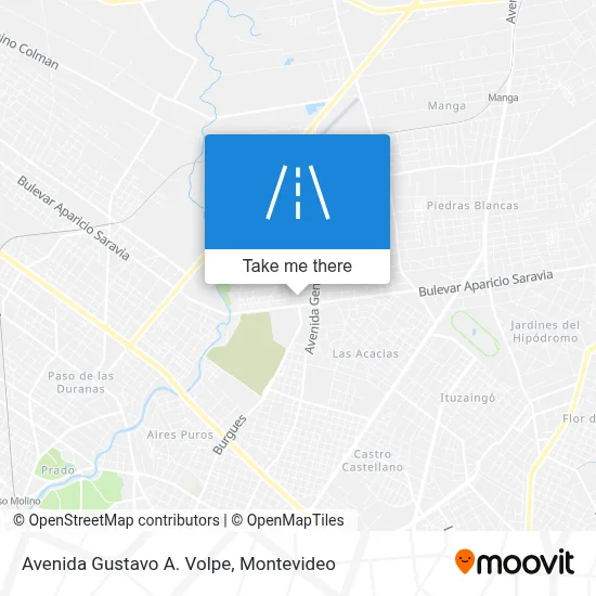 Avenida Gustavo A. Volpe map