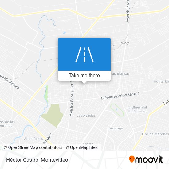 Héctor Castro map