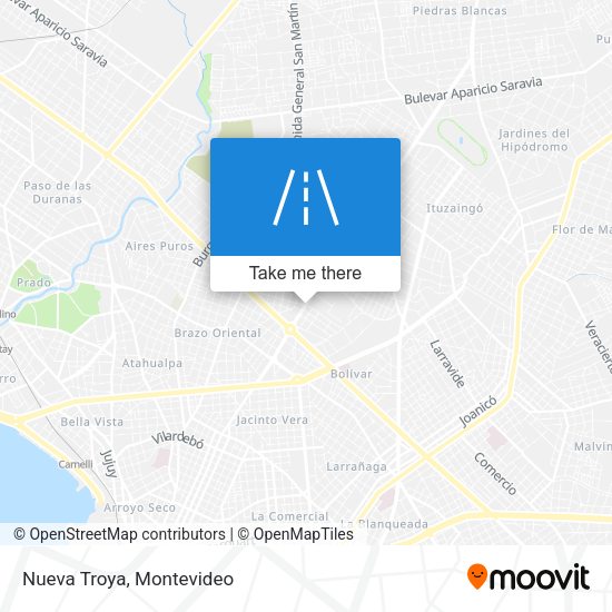 Mapa de Nueva Troya