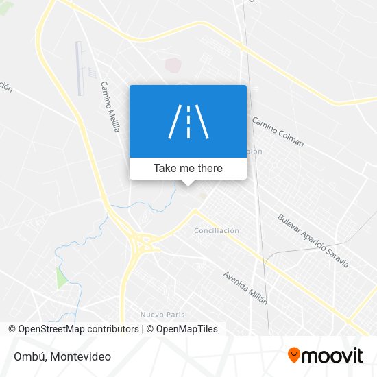 Mapa de Ombú