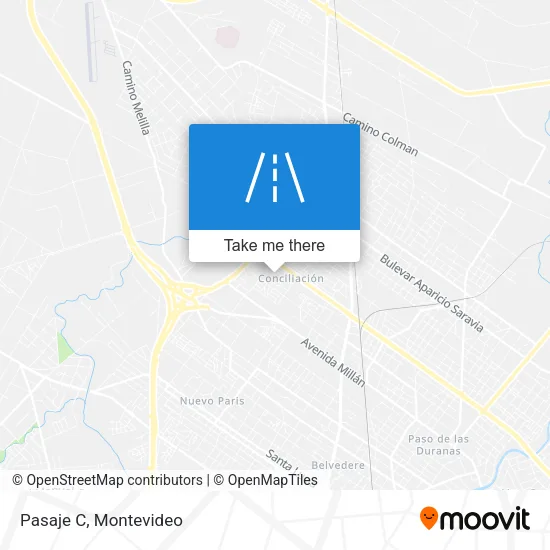 Pasaje C map