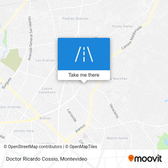 Mapa de Doctor Ricardo Cossio
