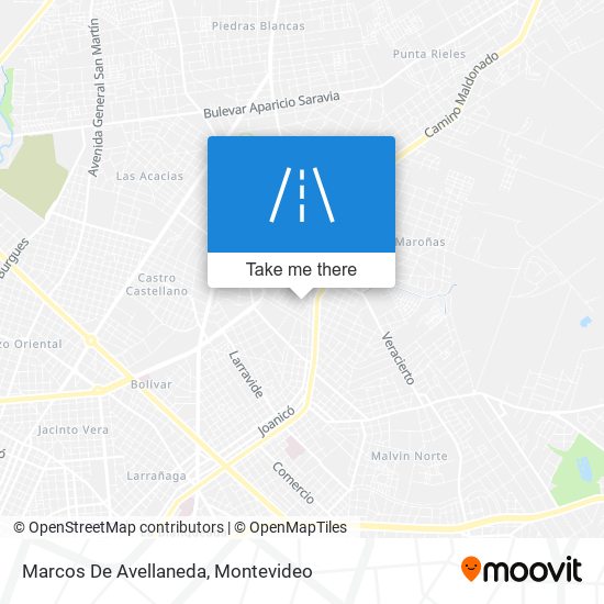 Marcos De Avellaneda map