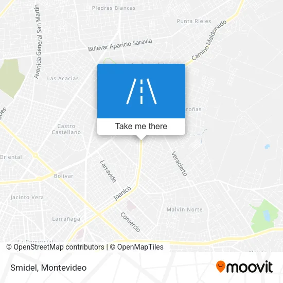 Smidel map