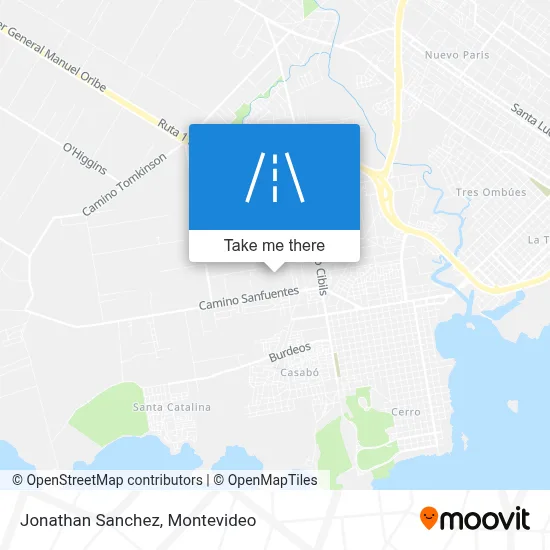 Jonathan Sanchez map