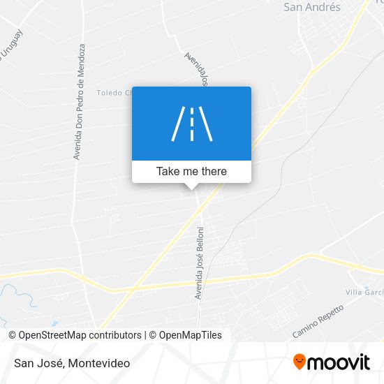 San José map