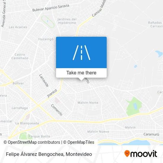 Felipe Álvarez Bengochea map