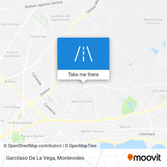 Garcilaso De La Vega map