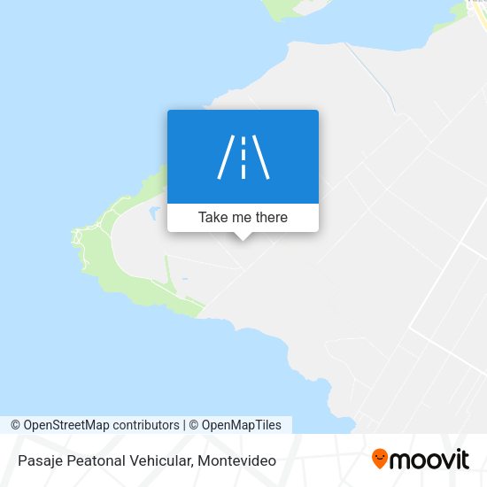 Pasaje Peatonal Vehicular map